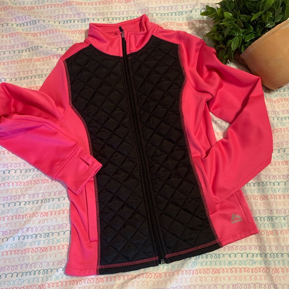 😂 2 for $15 😂 Reebok Fitted Zip-Up Jacket